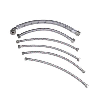 China Connecting Flexible Steel Braided Toilet Hot Water Hose , Flexible Metal Stainless Steel Hose for sale