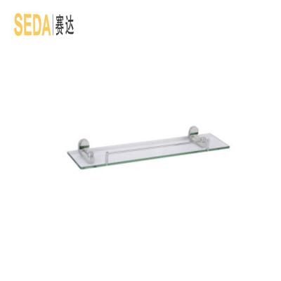 China European Good Price High Quality Bathroom Glass Shelf for sale