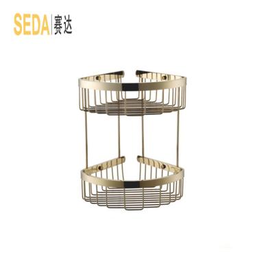 China Bathroom/Kitchen/Hotel Metal Bathroom Toilet Corner Accessory Shelf for sale