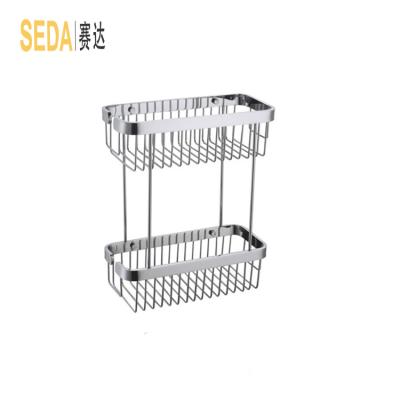 China Wall Mounted Bathroom/Kitchen/Hotel Stainless Steel Toilet Bathroom Shelf for sale