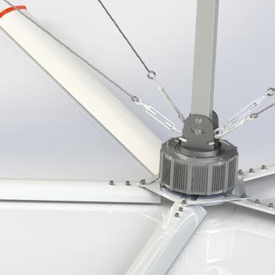 China Qx China Factory 24 Feet Hvls Fan Giant Industrial Ceiling Fan Big Ceiling Fan for sale