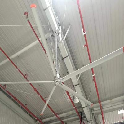 China QX Manufacturer Production 24ft Big Industrial HVLS Ceiling Fans For Warehouse for sale