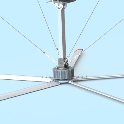 China Guangzhou factory 7.2m church use HVLS ceiling fan for sale