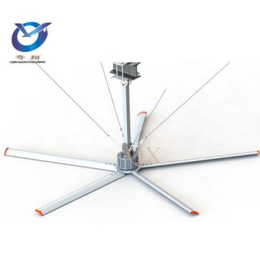 China Qx 24-foot Warehouse Hvls Fans Industrial Large Fan Ceiling Fan With 5 Metal Blades à venda