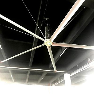 China Qx 220v 380v 	Warehouse Hvls Fans 5-blade Hvls Industrial Giant Ceiling Fan en venta