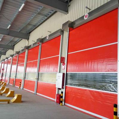 China Guangzhou QX PVC high-speed door rolling door pvc interior door for sale