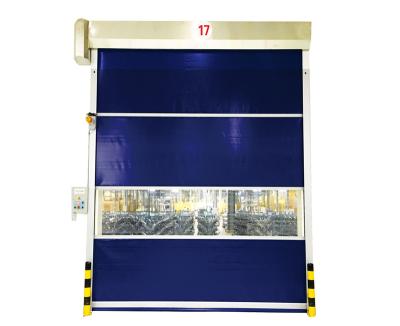 China Plastic PVC Roller Door Shutter Door Interior Fast Speed Roll Up Door for sale