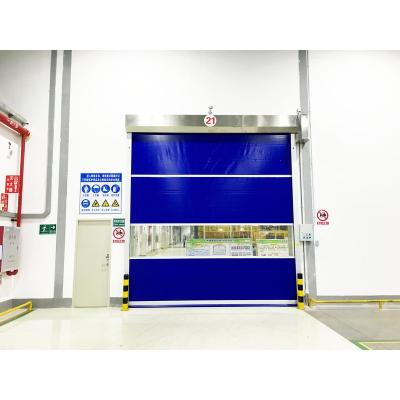 China Big Warehouse PVC Roller Door Used Flexible pvc High Speed Roller Shutter Doors for sale