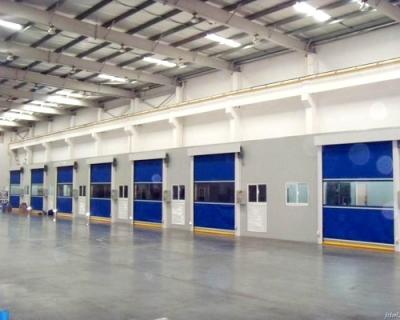 중국 QX High Quality Durable 0.8mm Thickness Curtain Pvc Quaickly High Speed Doors For Workshop 판매용