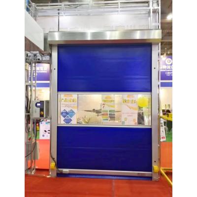 중국 Guangzhou QX industrial interior high speed roller shutter roll up PVC door from manufacturer wholesale 판매용