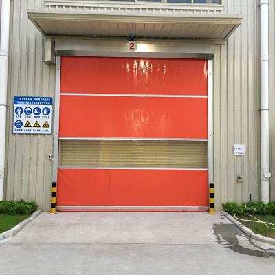 China QX Customized Size Industry PVC high speed door price à venda