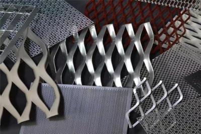 China Dekorative Deckenplatten aus 3D-erweiterten Metallnetzen für die Innenausstattung moderner Häuser zu verkaufen