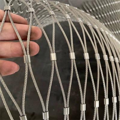 Китай Diamond Mesh Zoo Animal Enclosure Netting Wire Range из нержавеющей стали 1,2-4,0 мм продается