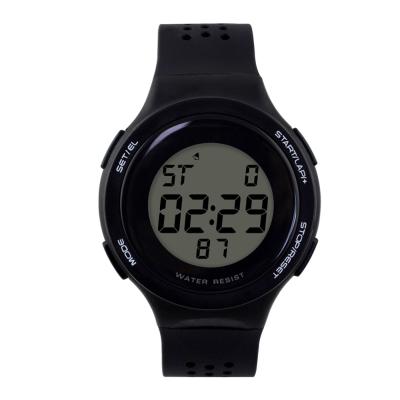 China Customized Logo Fashion LED Digital Sports Watch Women Men Plastic Waterproof Electronic Watch Auto Date for sale