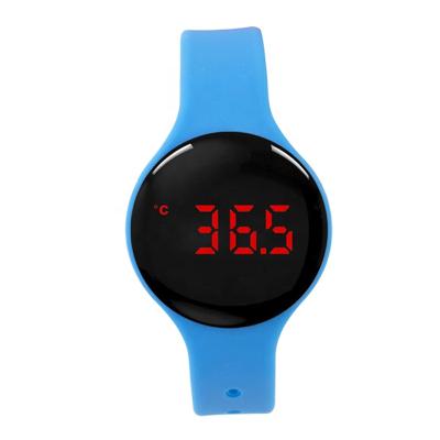 China Android Auto Smart Watch Body Temperature Date Custom Sports Wristbands for sale