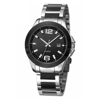 China Fashionable Automatic Date Watch Stainless Steel Elegant Watch Couple Ladies Watches for sale