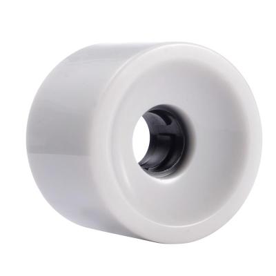 China Durable Factory Direct White OEM Longboard Custom Wheels C62mm SHR80A for sale