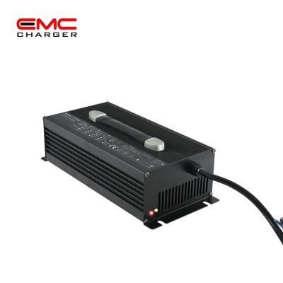 China 12V 80A Aluminium Alloy with Fan lithium battery charger for E-Car CE for sale