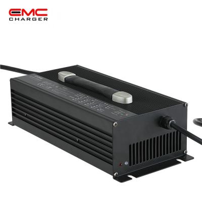 China 12V 100A Aluminium Alloy with Fan lithium battery charger for E-Car CE for sale