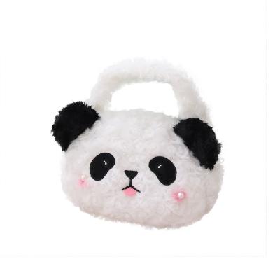 China Cute Fun Student Doll Very Cute Backpacks Plush Bag Panda Plush Hand Bags for sale