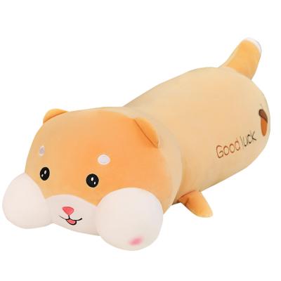 China Children Play Big Plush High Quality Cute Elastic Soft Toys Sleep Squirrel Pillow Squirrel Plush Pillow for sale