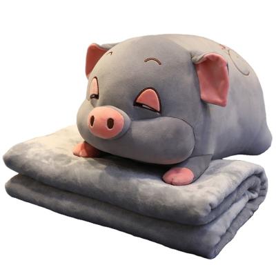 China Plush Pig Mouse Hamster Stuffed Toy Doll Sleeping Pillow Soft Down Cotton Piglet Pillow Cover for sale