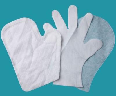 China Eco - Friendly Hand Shaped Disposable Nonwoven Washing Gloves In Kitchen for sale