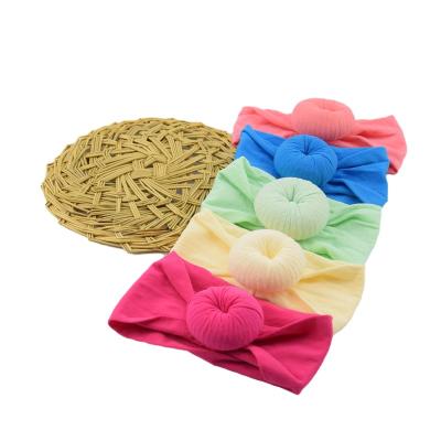 China Cute Mini Fashion Headband For Newborn Baby Elastic Nylon Soft Headbands Baby Protection Novelty Items for sale