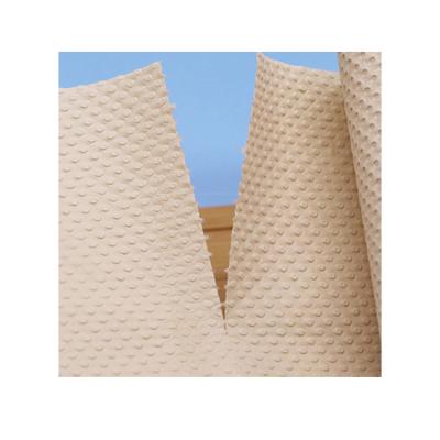 China Eco - Friendly Towels Bathroom Tissue Material Roll Maker Solid Bubble Embossed Paper for sale