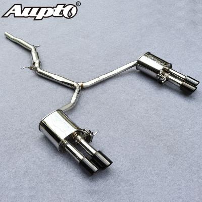 China 304 Stainless Steel Car Exhaust Catback Exhaust Control Valve Exhaust Pipes For AUDI A4 2.0T B9 2021- for sale