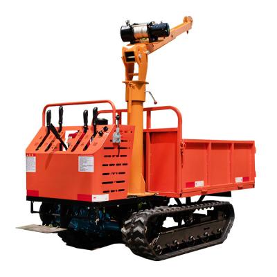 China Factory direct sale 1.2T mini transporter flexible caterpillar dumper directly transport car 1 - 10t for sale