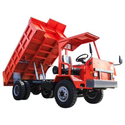 China High quality product 10ton hydraulic felling four wheel dump truck for sale 6 - 8L for sale