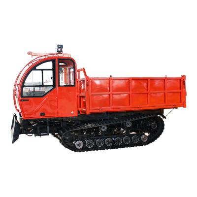 China 6ton Amphibious Crawler Dumper Dumper Cheap Carrier Crawler Truck For Sale < 4L for sale