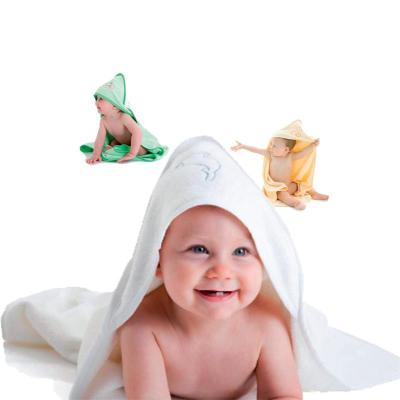 China Professional Kids Poncho Beach Towel Safe Hooded Towel Towel Supplier For Baby Kids for sale