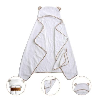 China Sustainable Baby Wash Clothes Soft Bamboo For Newborn Boy And Girl for sale