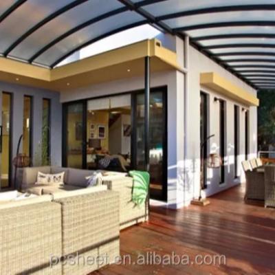 China Foldable Transparent Roofing Skylight Build It Roof Tiles Prices Pc Roof Solid Pc Sheet Polycarbon for sale