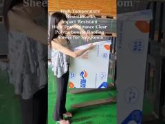 polycarbonate sheet impact resistant