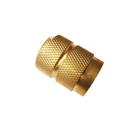 China Industry Custom Electrical Brass Nut Knurled Male Insert Female Nut Threaded Casting Insert for sale