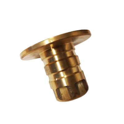 China Industry Custom Electrical Brass Fittings Brass Insert Nut Threaded Casting Insert for sale