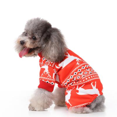 China Sustainable wholesale dog cat cosplay christmas pet clothes for small big dog for sale