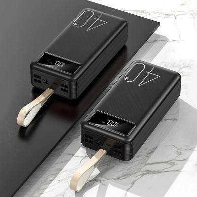 China High quality mobile phone power bank 60000mah multi-port output bank support fast charging and input power for sale