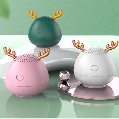 China Digita Antlers Mini Bass 5.0 Mini Subwoofer Plastic Computer Mobile Phone Wireless Speaker for sale