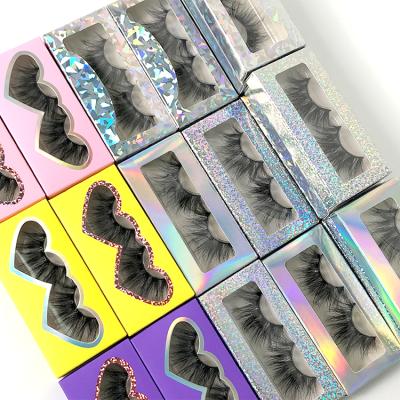 China Long Free Logo Natural 25mm 3d Mink Eyelash Lashes 3d Mink Eyelashes Set Design Manufactory for sale