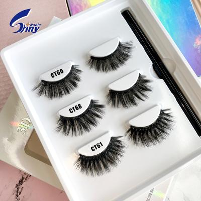 China Factory Price Magnetic Wholesale Criss-Cross Eye Lashesh 3d Eyelash Private Label Vendor Eyelashes for sale