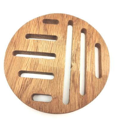 China 5Pcs/Lot Kitchen Table Mat For Pot /Bowl/Plate/Cup Wooden Table Place Mat Heat Resistant Wholesale Viable Coasters for sale