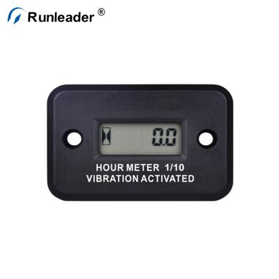 China Runleader Industrial Waterproof Vibration Wireless Hour Meter for Truck Tractor Chainsaw Lawn Mower Excavator for sale