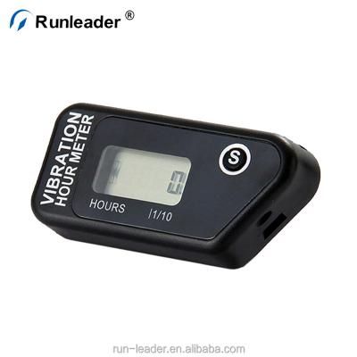 China Industrial Runleader Digital Wireless Vibration Hour Meter Adjustable For Motorcycle for sale