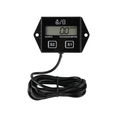 China Runleader Industrial Hour Meter Tachometer For Motorcycle Dirt Bike ATV Marine Snowmobile Boat for sale