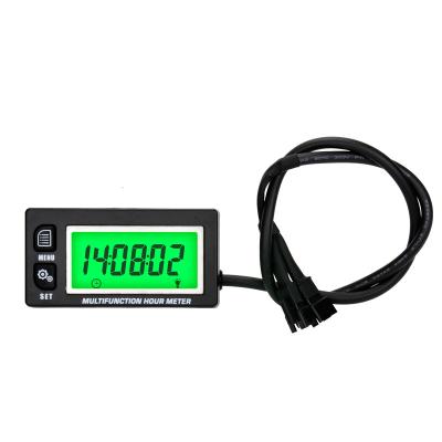 China 3-in-1 Temp/RPM/Hour Meter Gauge For Paraglider Paramotor Chainsaw Motorcycle Pit Bike 79x41x21.4mm for sale