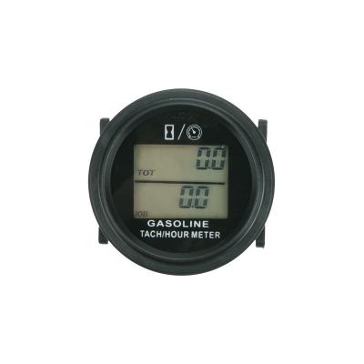 China Induction Plastic Tachometer Gauge Motorcycle Tachometer Digital Auto Tachometer For ATV Boat Snowmobile Marine for sale